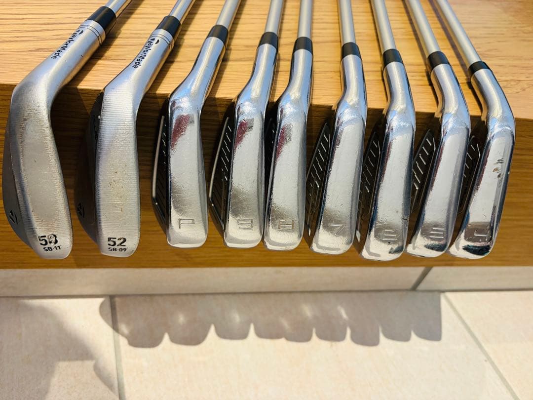 Taylormade P760アイアン 4i〜pw MG3 レフティセット