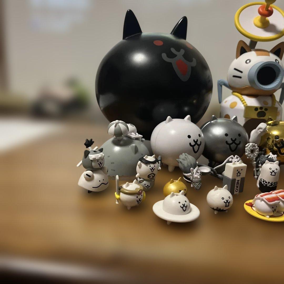 【値下げ】にゃんこ大戦争　フィギュアセット