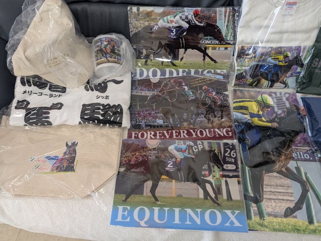 まねき馬　2026ジャンボ馬手箱　競馬グッズ　セット　イクイノックスなど