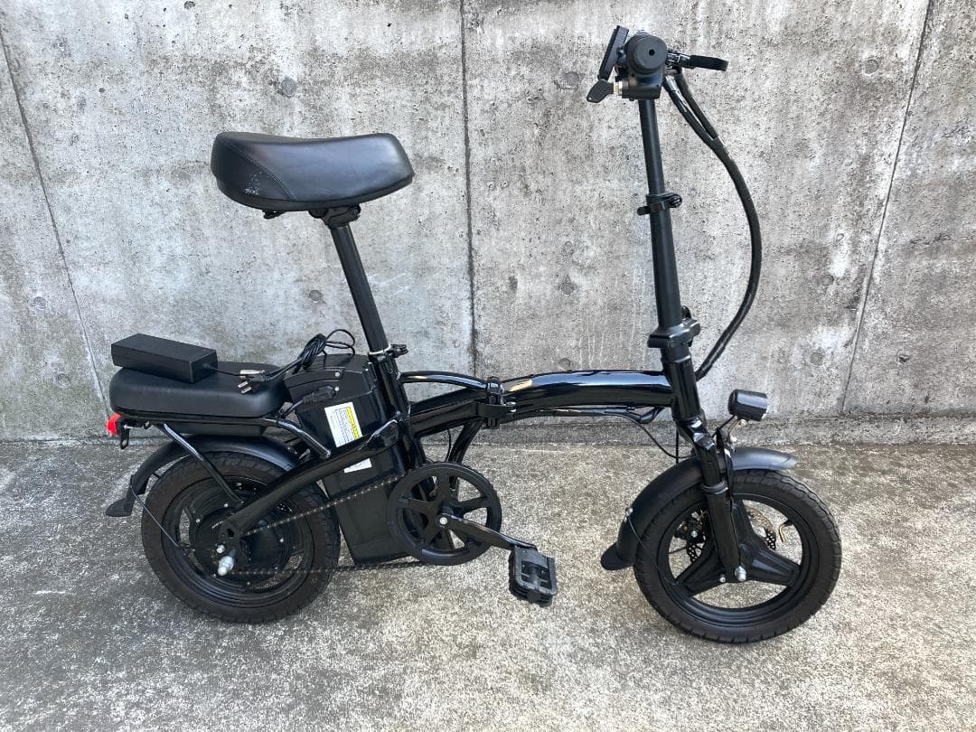 ジャンク品 折り畳み 電動アシスト自転車 モペット