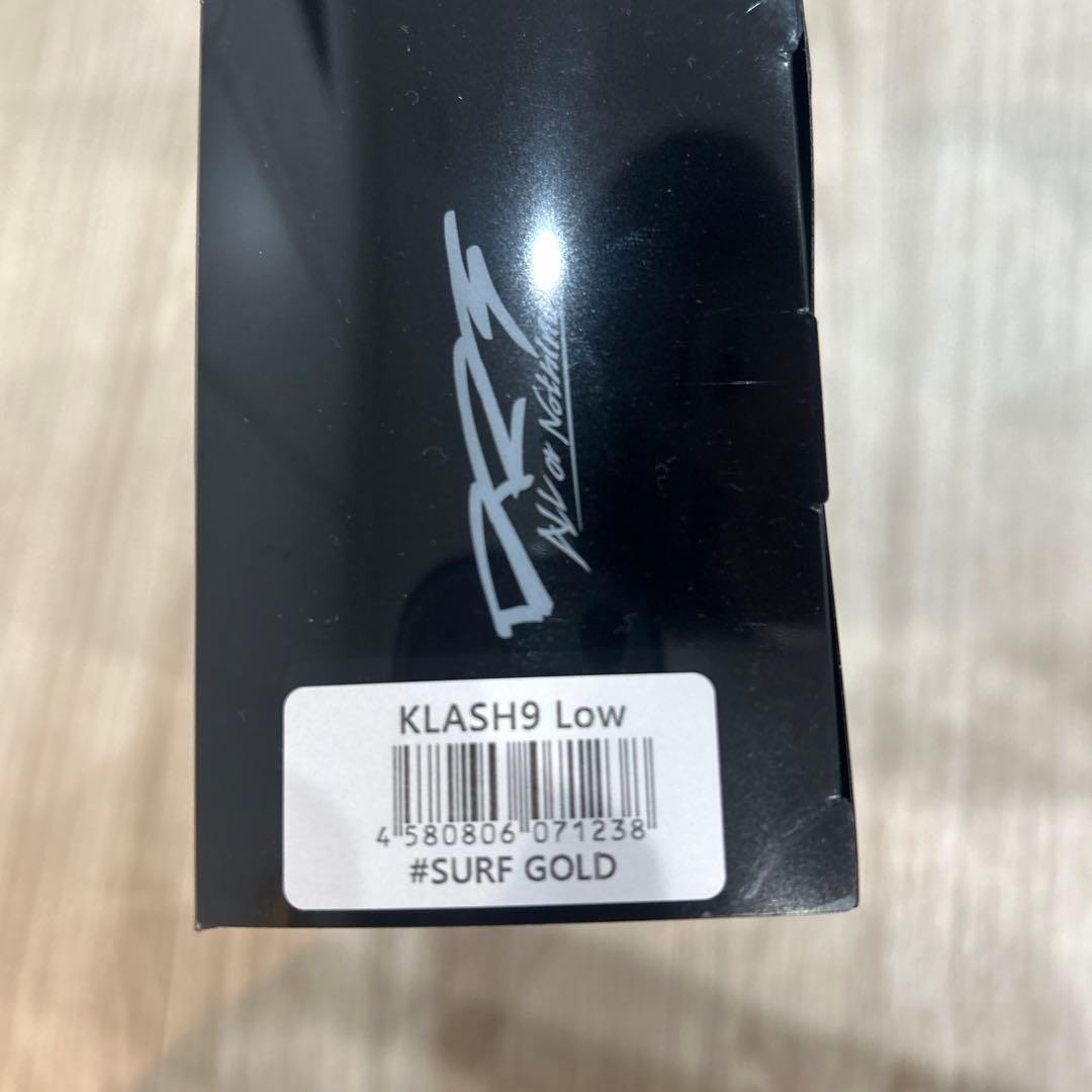DRT　KLASH9　Low　SURF GOLD　クラッシュ9　サーフゴールド