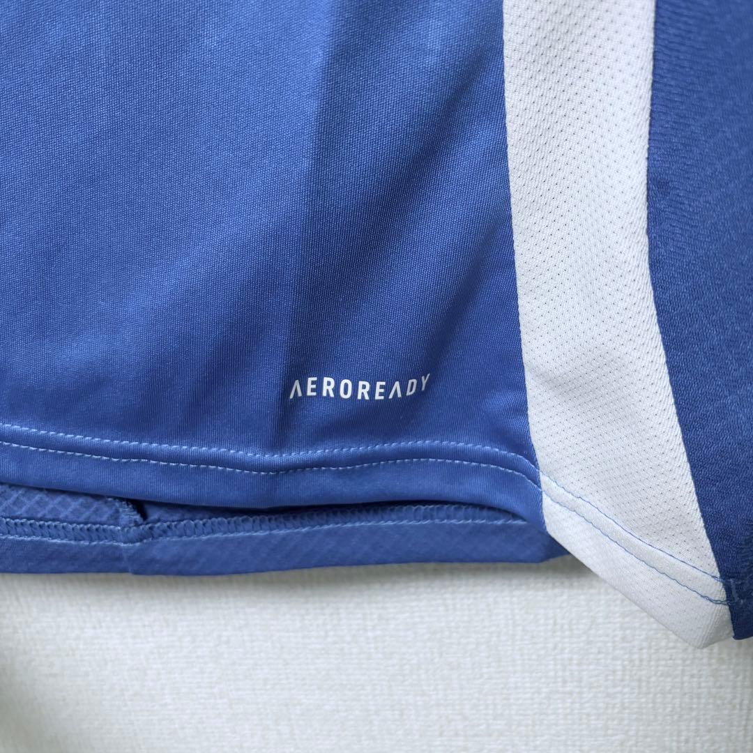 【新品未使用】2024ユーロイタリア代表 adidas ユニフォームMサイズ　青