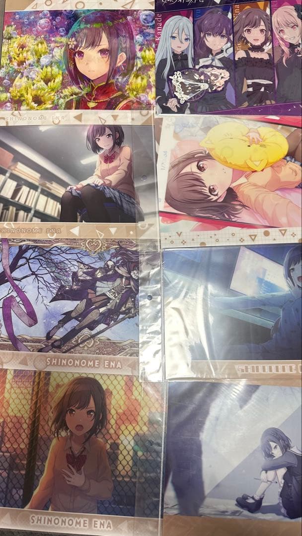 東雲絵名 クリアファイルまとめ売り
