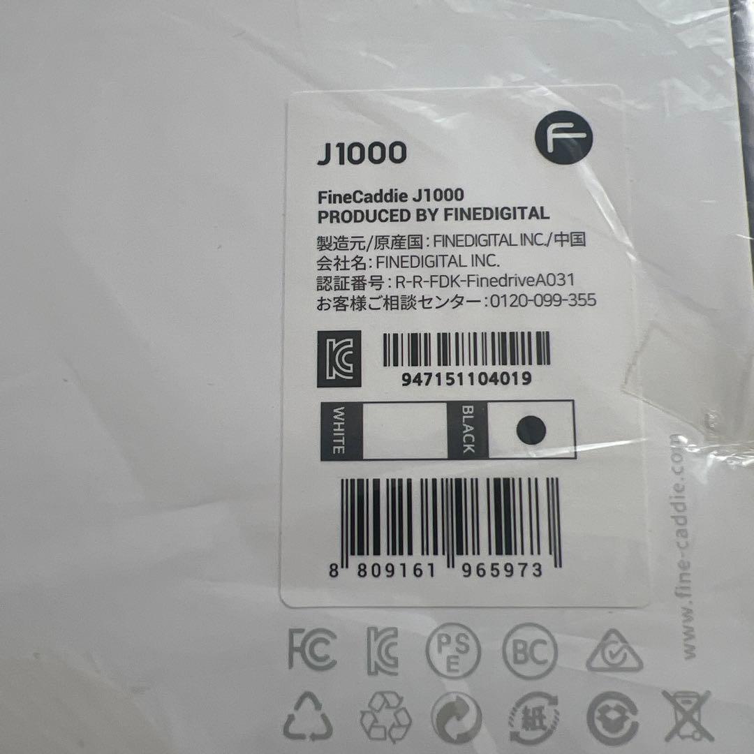 未使用品FINE CADDIE J1000 ゴルフ用距離計