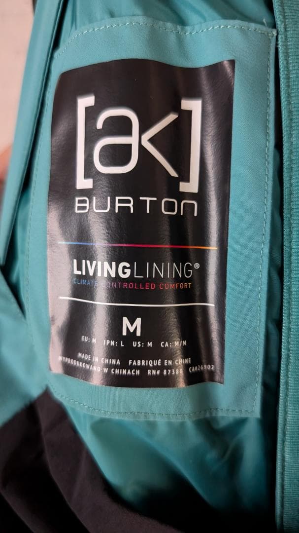 Burton ak スノーボード ウェア セット ゴアテックス