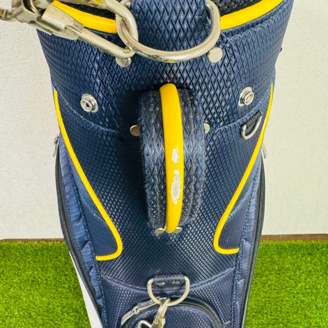 SRIXON キャディバッグ 紺色 黄色