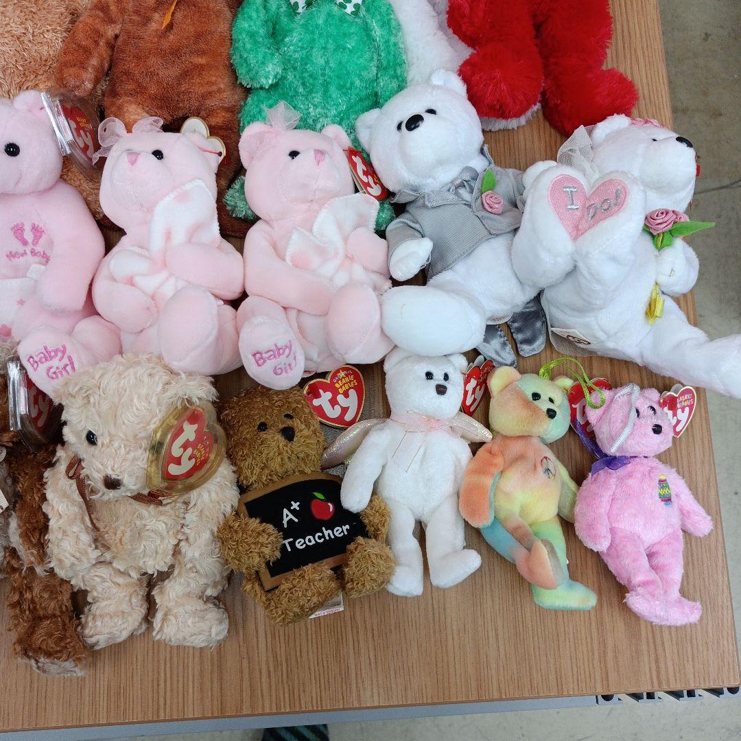 ty タイ ベア ぬいぐるみ 85点 大量まとめ売り　※ばら売り不可