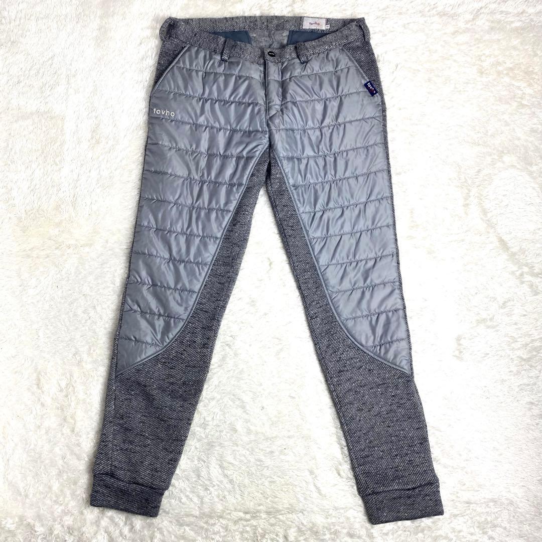 22AW tovho TECHTWEED中綿パンツ　Lサイズ　定価42900円