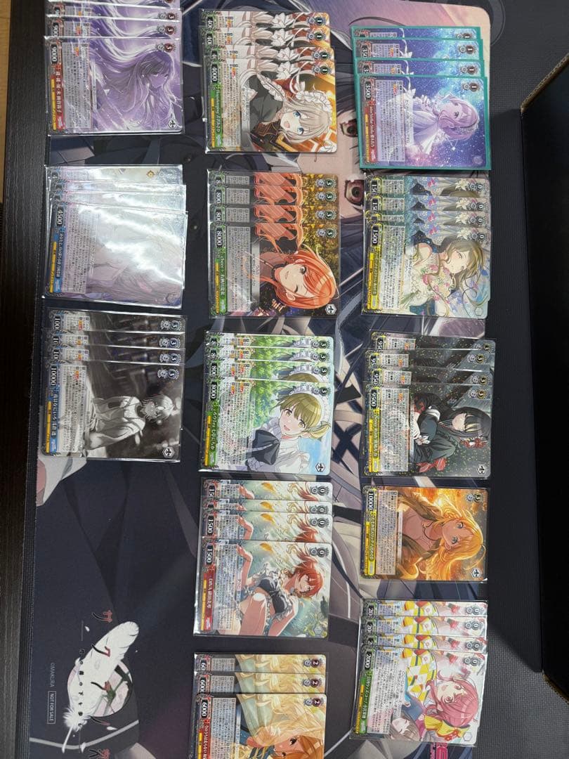 ヴァイスシュヴァルツ シャニマス 8枝デッキ及びパーツ