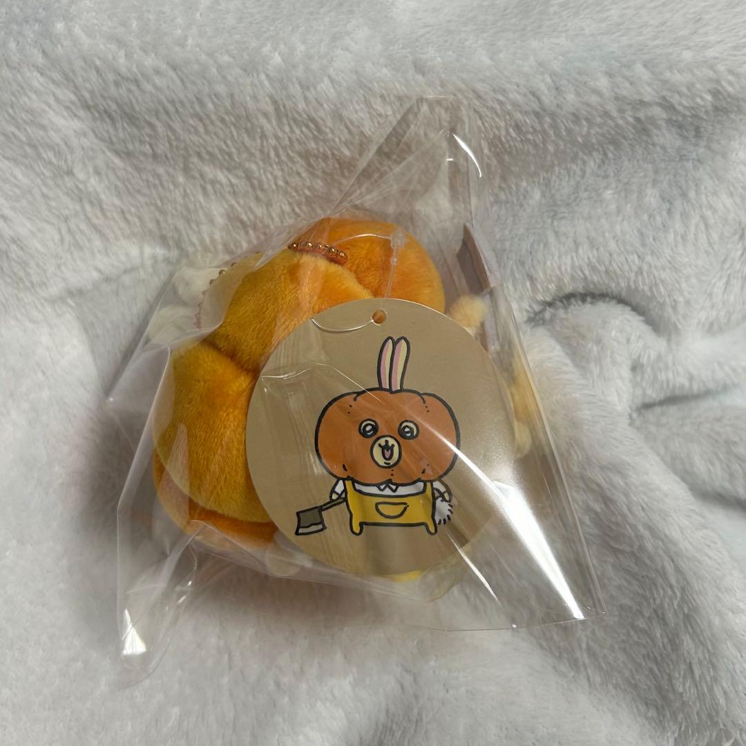 【タグ付き】ちいかわ 仮装たのしい〜！マスコット(カボチャなうさぎ) 正規品