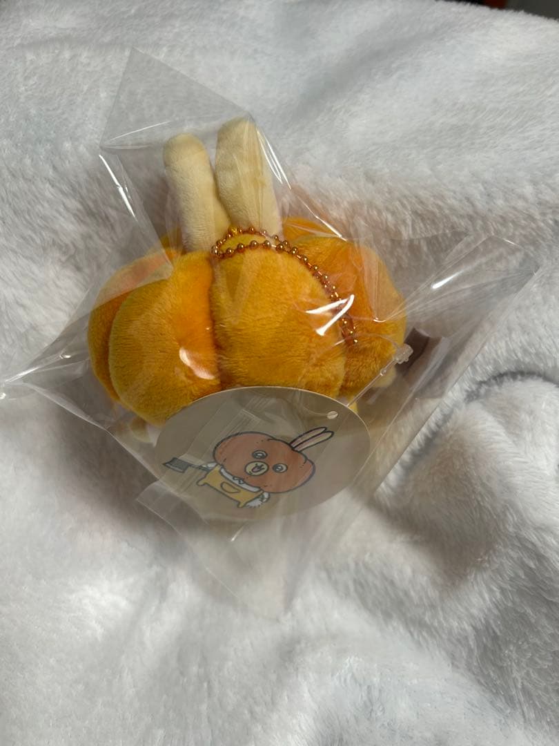 【タグ付き】ちいかわ 仮装たのしい〜！マスコット(カボチャなうさぎ) 正規品