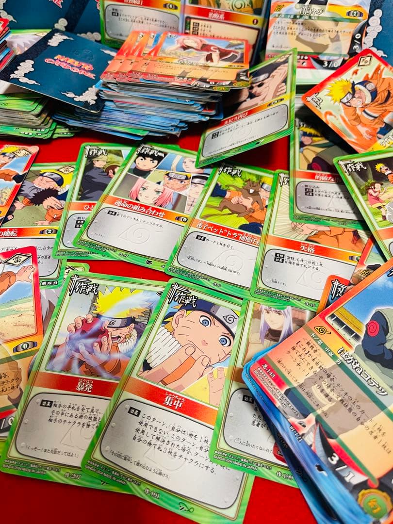 2004年　ナルト　NARUTO CARD GAME おまとめ 500枚以上