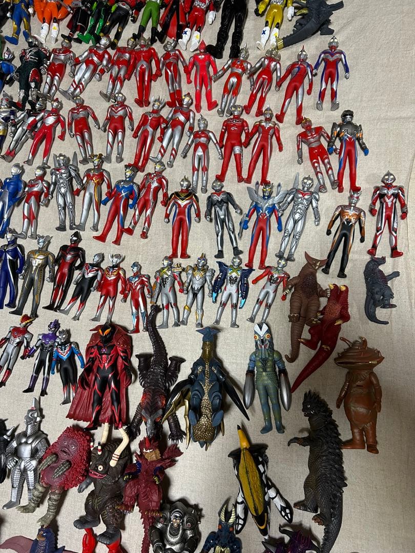 ウルトラマン　ウルトラ怪獣　仮面ライダー　ビッグソフビ　まとめ112体