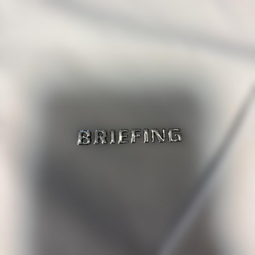BRIEFING ジップアップシャツアイボリー