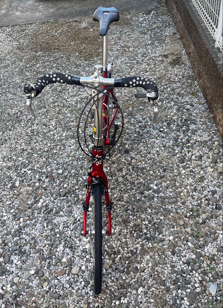 KHS F-20RC Tiagra 2×10s 折りたたみ自転車 レッド
