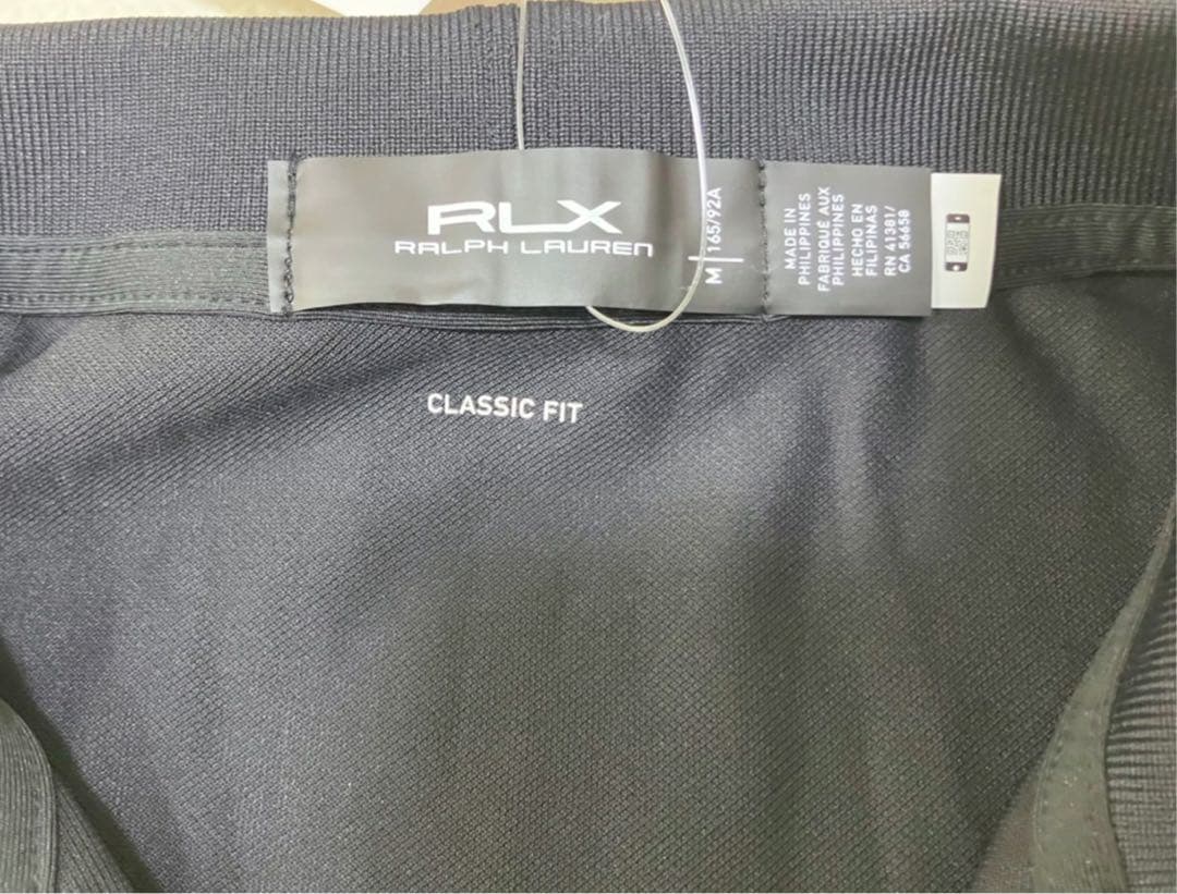 【新品未使用】RLX ポロシャツM（165/92A）定価¥19,800