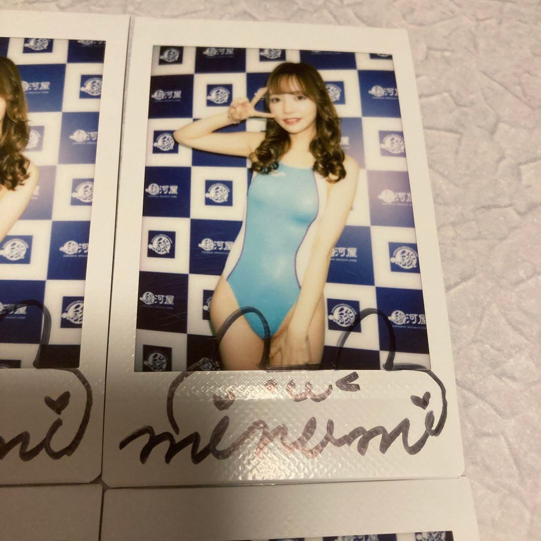 川原みなみ 競これ 限定 直筆サイン入り チェキ6枚セット 3