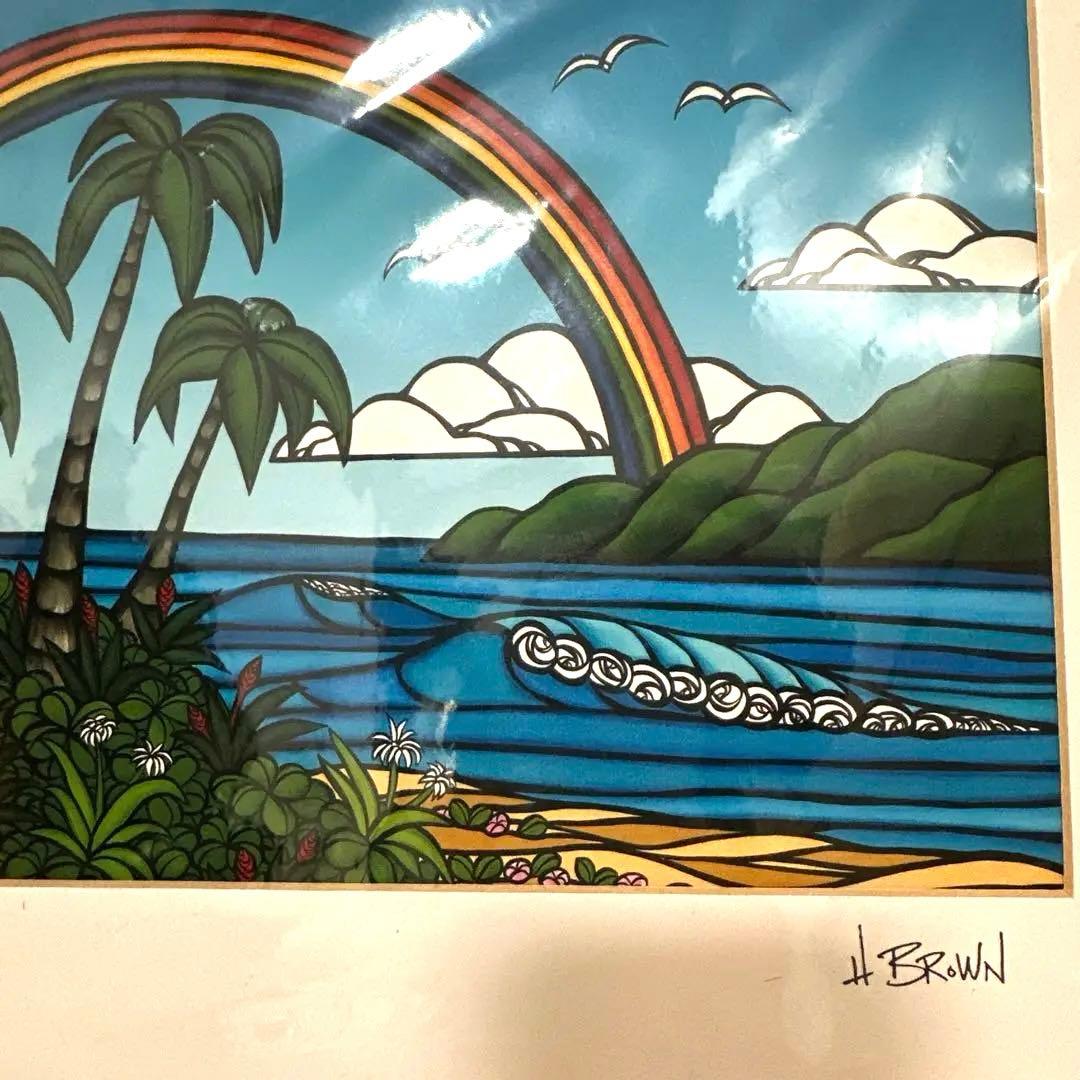 H. Brown ビーチアート カラフル