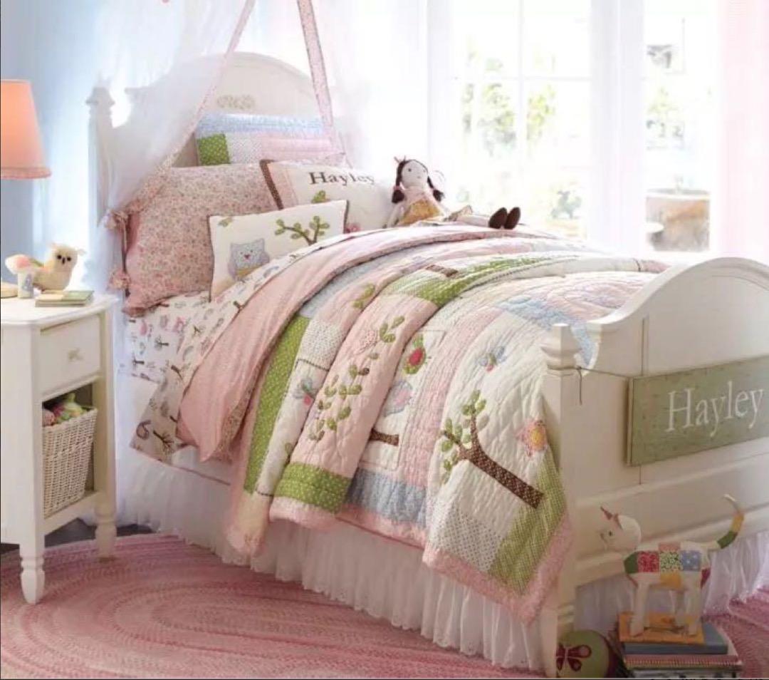 Pottery Barn ポッタリーバーン　純綿キルトカバー　未使用品