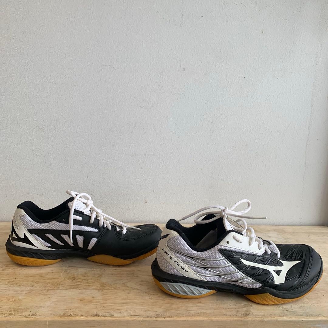 【Mizuno】ミズノ バドミントンシューズ 25cm ウエーブクロー ブラック