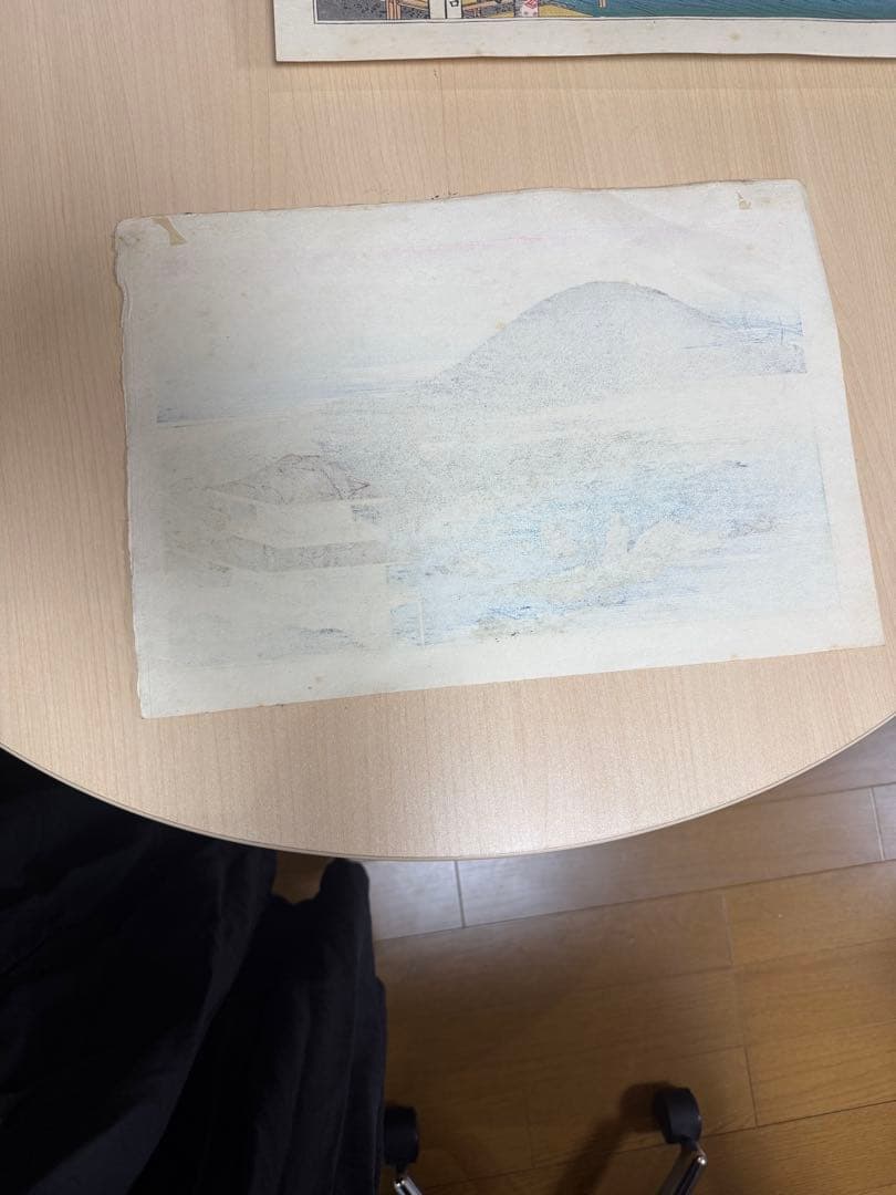 浮世絵 広重　京都名所　金閣寺
