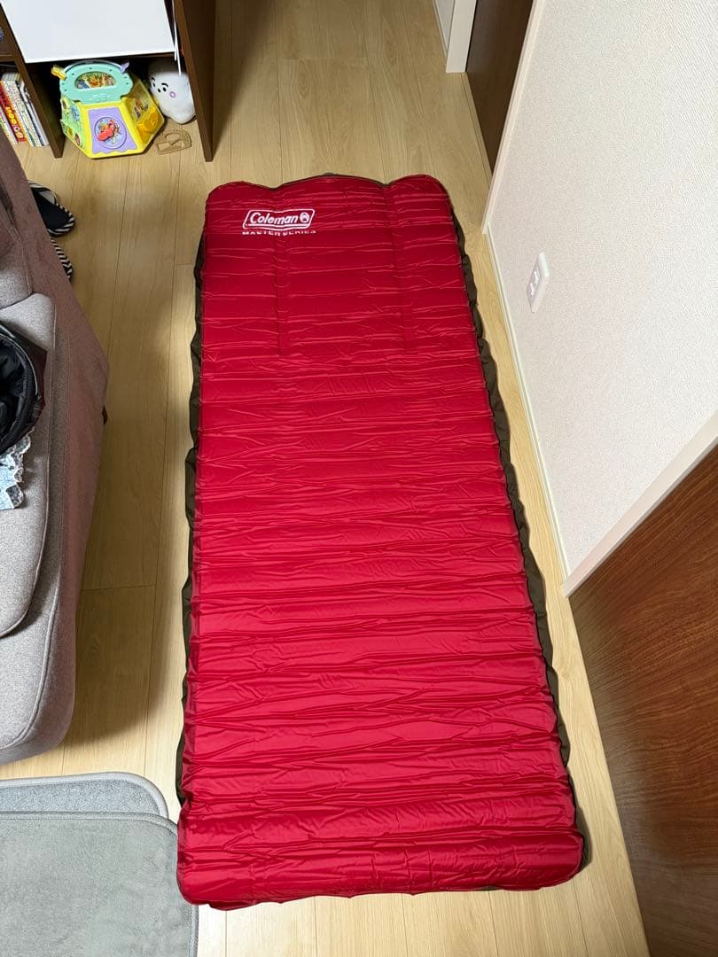 Coleman コンフォートインフレーターマット シングル ブラウン