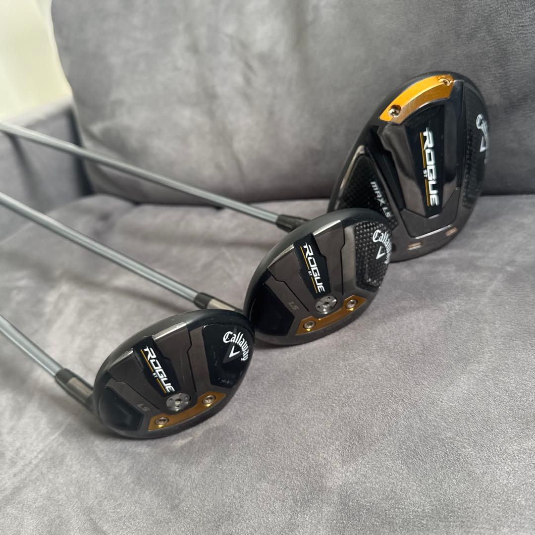 Callaway Rogue ST Max LS ドライバー1.3.5セット