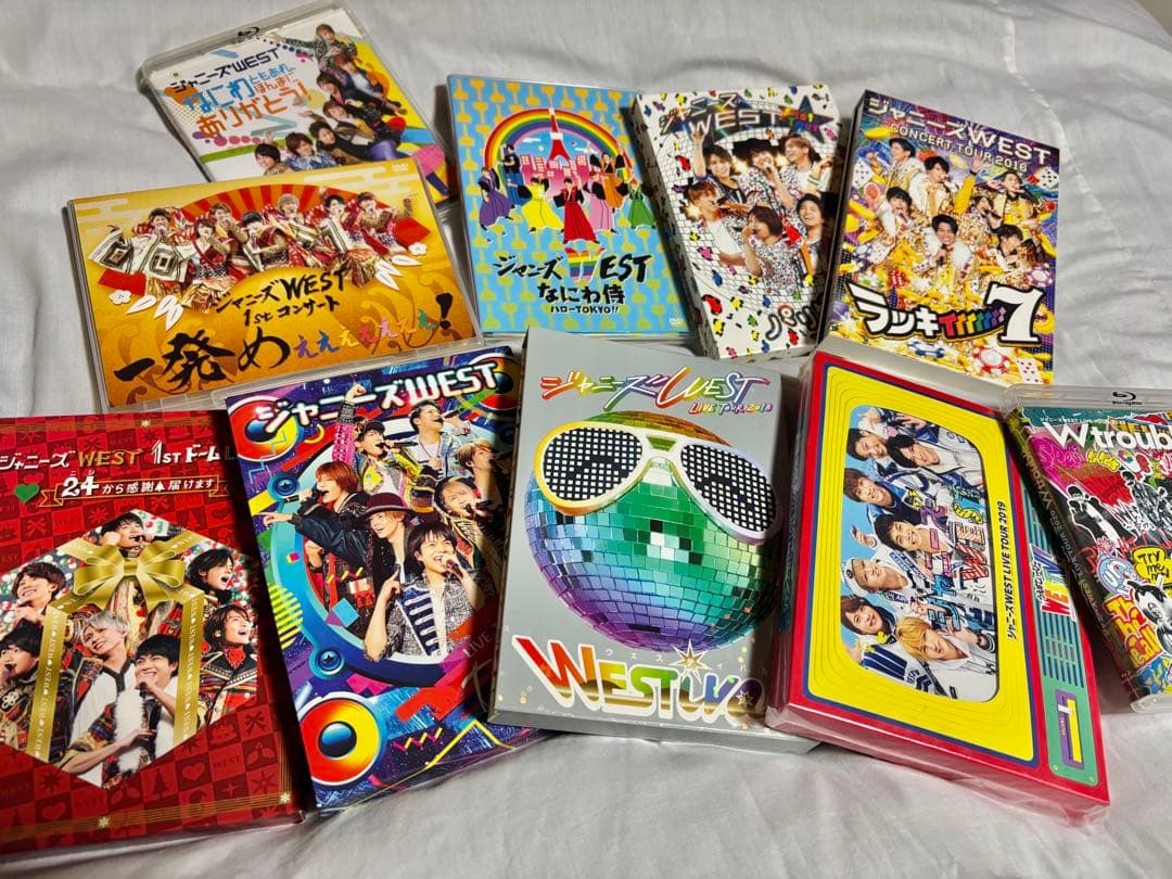 ジャニーズWEST BluRay DVD セット 10枚