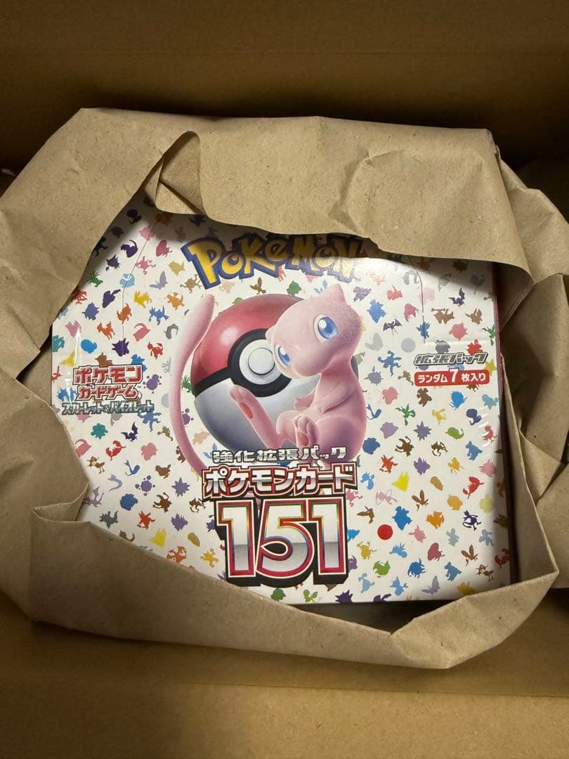 ポケモンカード151 シュリンク付きBOX