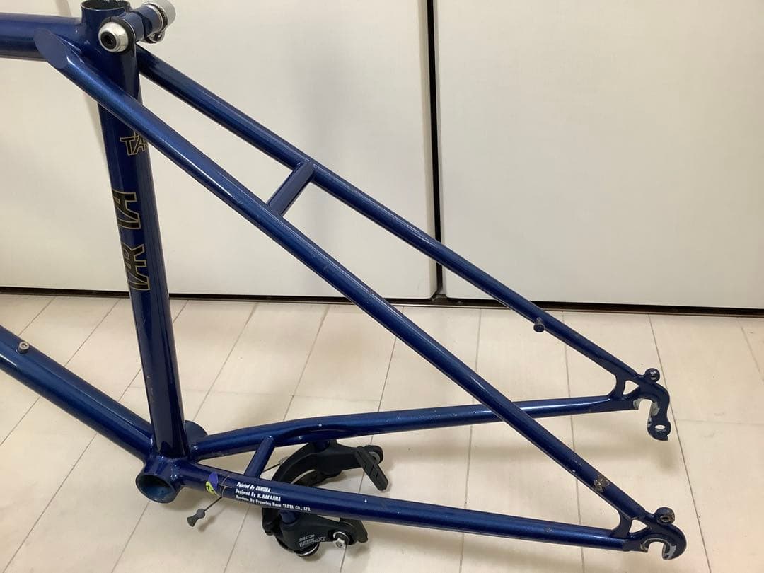 tartarin フロント26リヤ24 クロモリ　old mtb フレーム 中古