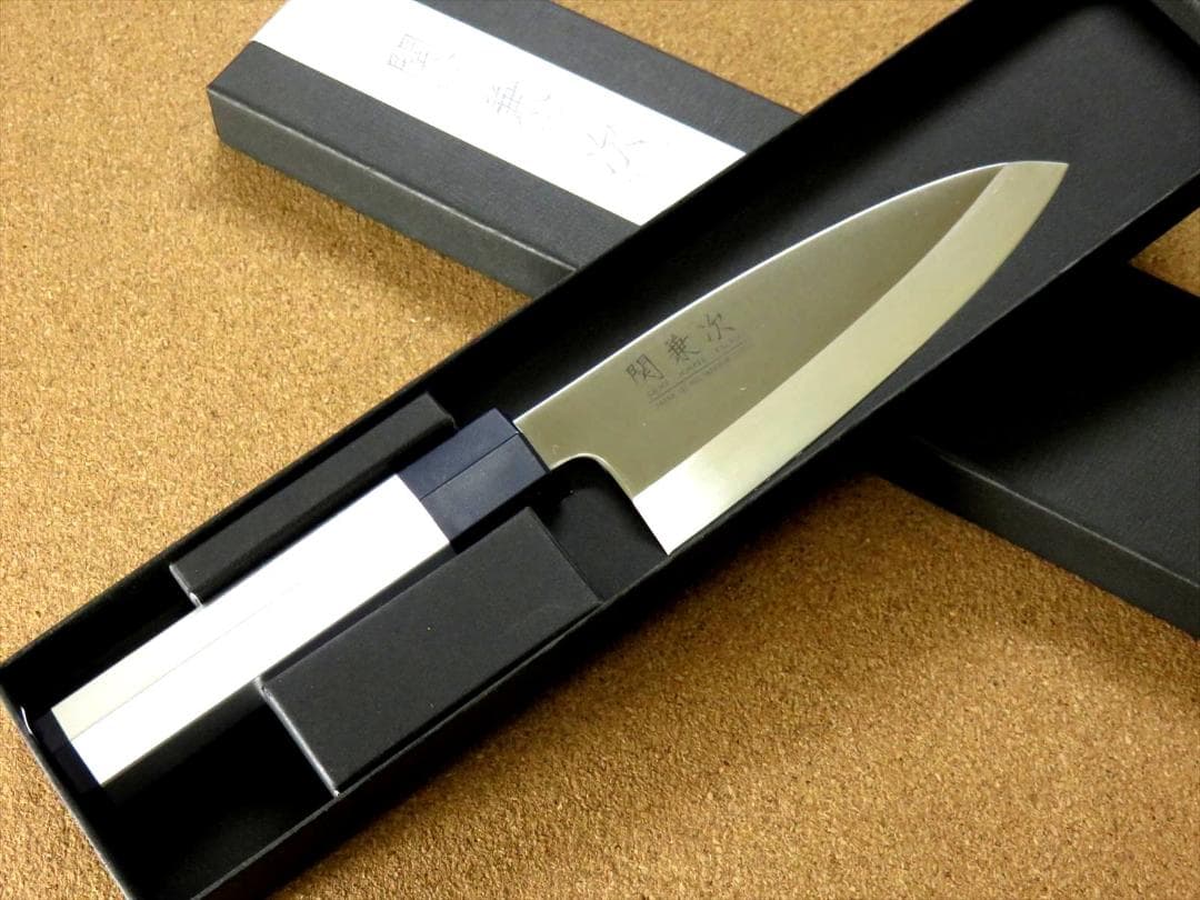 関の刃物 出刃包丁 120mm 大同特殊鋼モリブデン アルミ和包丁 右利き 片刃