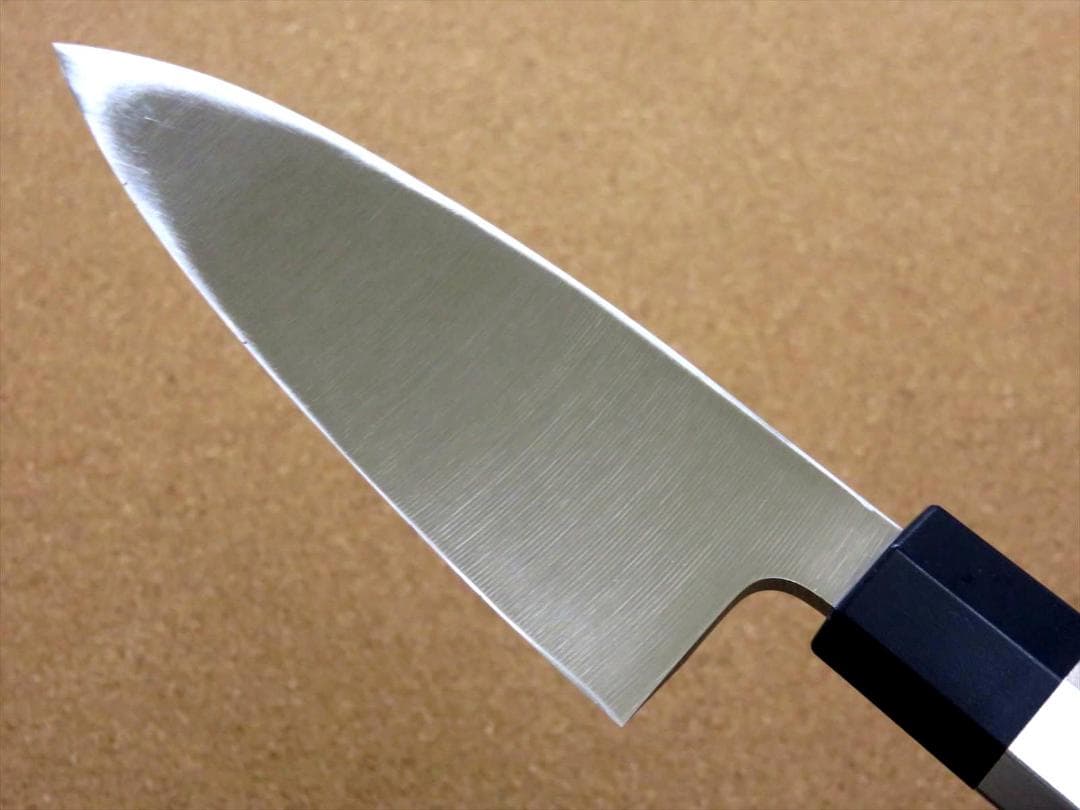 関の刃物 出刃包丁 120mm 大同特殊鋼モリブデン アルミ和包丁 右利き 片刃