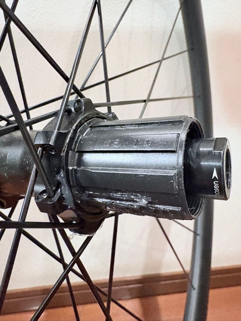 CRD-351 DT Swissハブ 35mm カーボンホイール【走行3km】