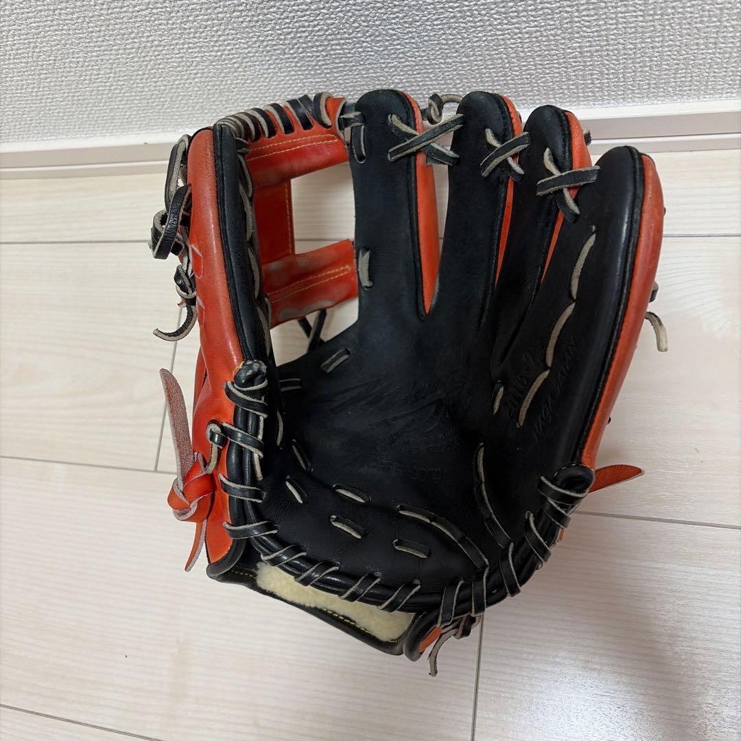 ド*テ様 日本製 ミズノプロ オプション オーダー 硬式 内野手用 グローブ 坂