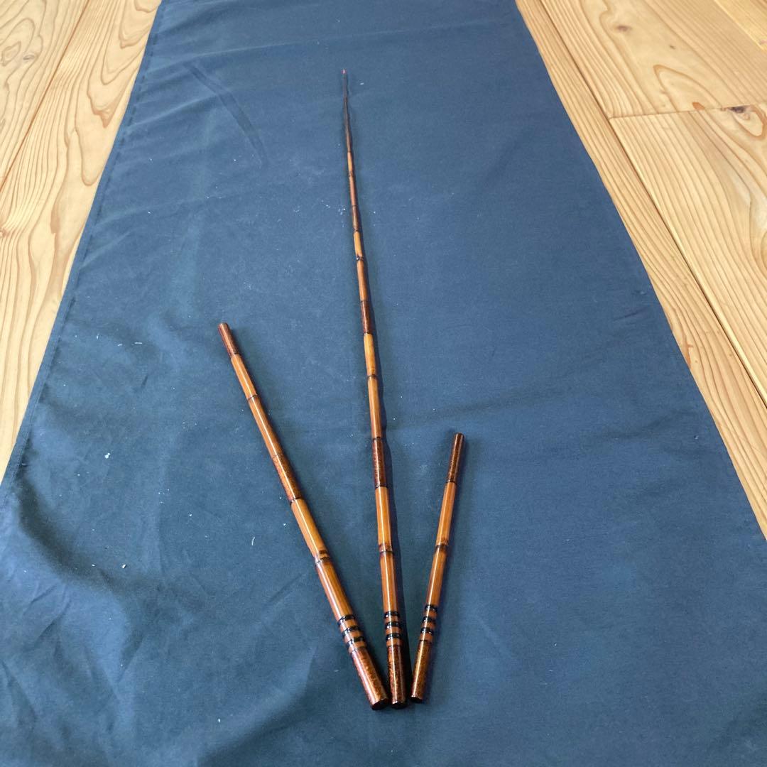 新作和竿　クジラ穂先タナゴ竿　替え穂先•握り付き　289