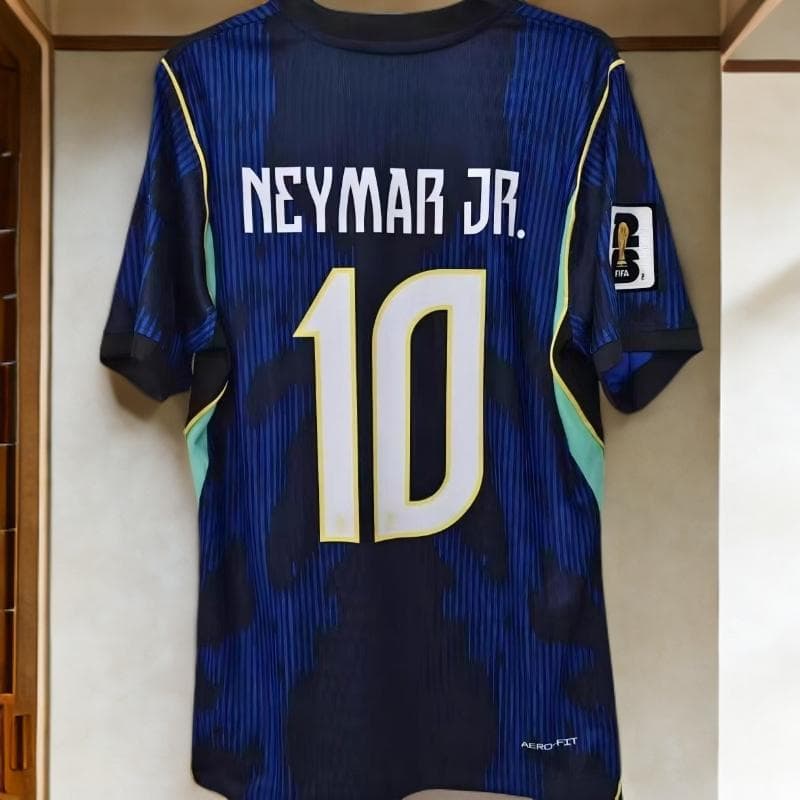 極美品 ブラジル代表 2026W杯 半袖 ネイマール 10番 ユニフォーム