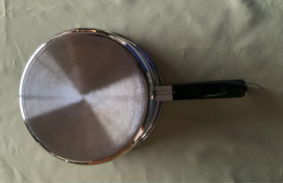 Amway ステンレス製片手鍋 中型 蓋付き