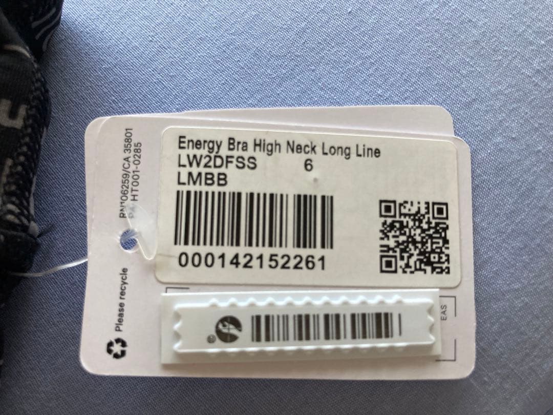 タグ付新品【Lululemon】ルルレモンEnergy Bra 6 ブラトップ