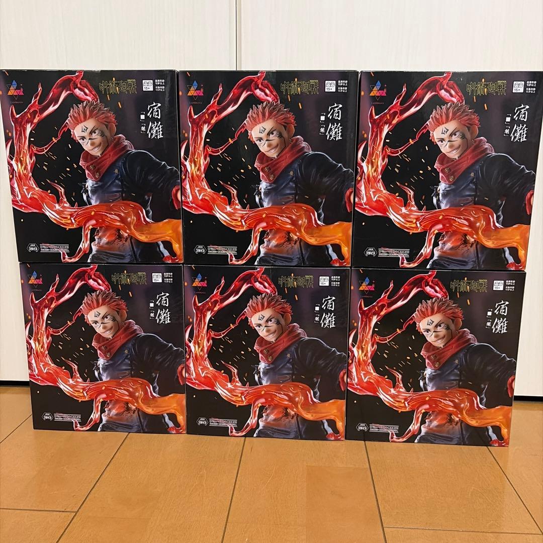 呪術廻戦Luminasta“宿儺”「■」「開」　フィギュア6体セット