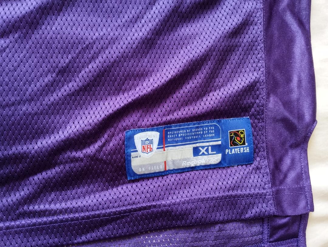 NFL アメフト ゲームシャツ バイキングス ダンテ カルペッパー 11 XL
