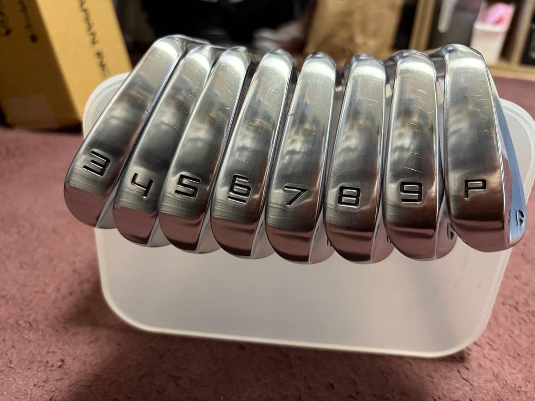 TaylorMade P7MB アイアン　8本 プロジェクトX 5.5 美品