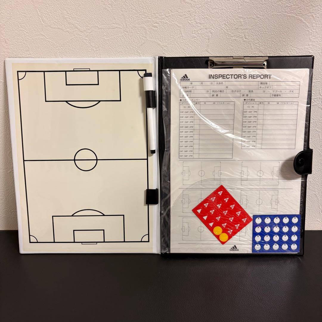 レア【新品未使用】adidas アディダス タクティックボード サッカー 作戦版