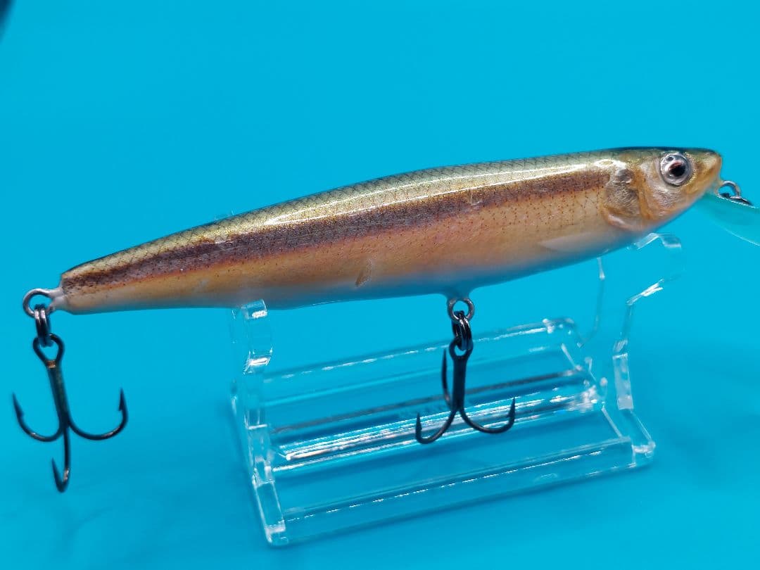 マキルアーオリジナルハンドメイドルアー 公魚剥製仕様