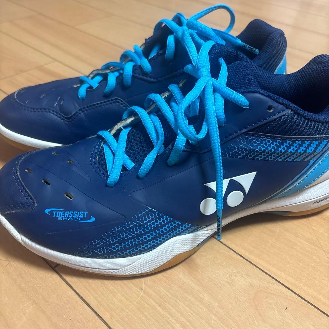 高*山様 YONEX SHB-65 バドミントンシューズ ネイビー/ブルー 27