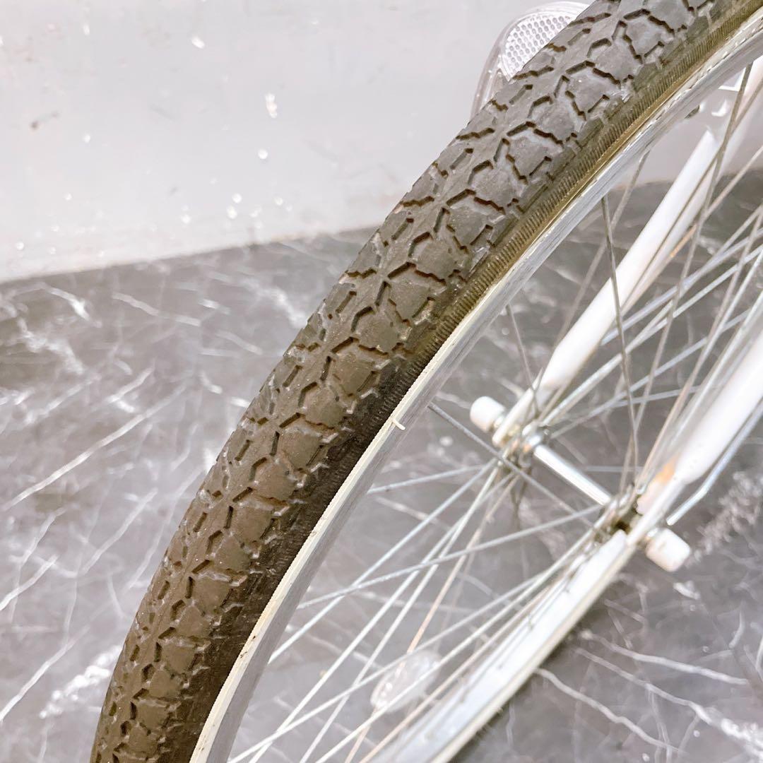 配送価格【908】《関西 引き取り》子供用自転車 子供車 パープル 24インチ