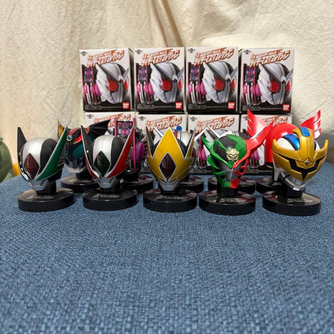 仮面ライダーマスクコレクション vol.8 16体セット 箱あり コンプリート