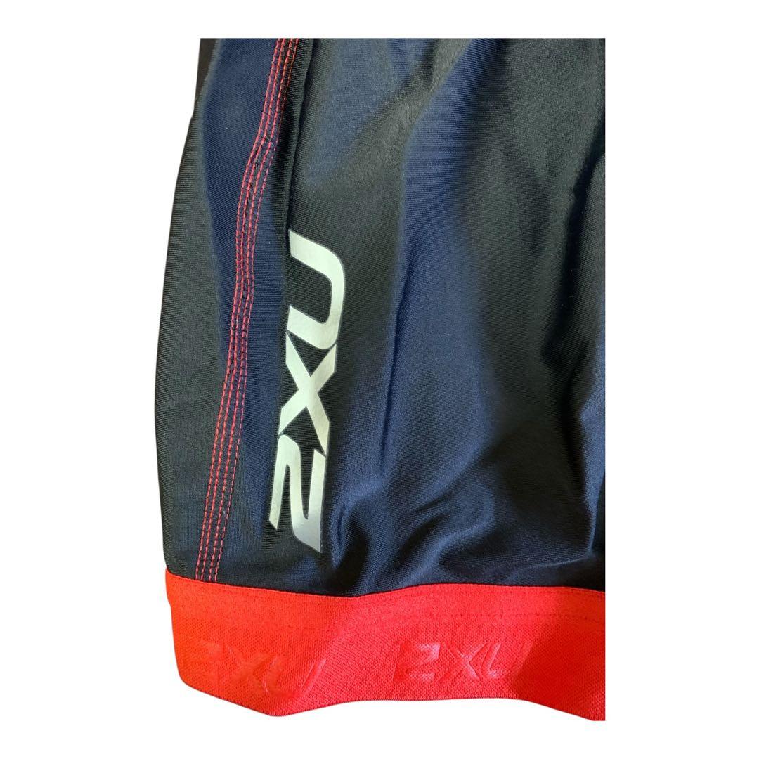 2XU ツータイムズユー　トライスーツ　ブラック/スカーレット　Sサイズ　タグ付