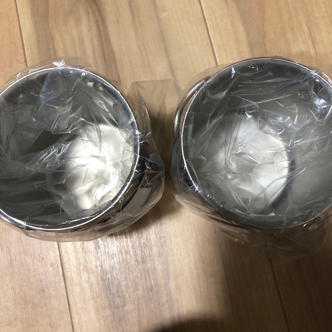 新品未使用  peak チタンダブルマグ 450ml ２個セット