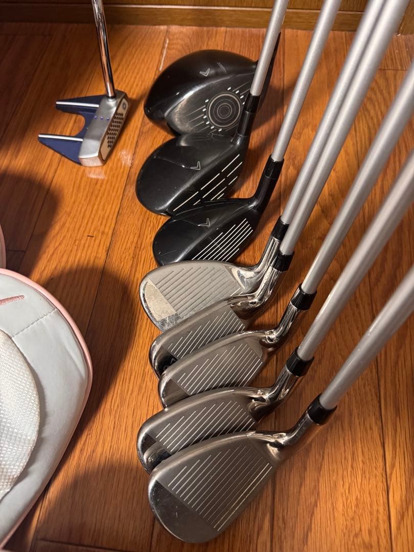 豪華！ Callaway REVAレヴァ クラブセット ホワイトローズ