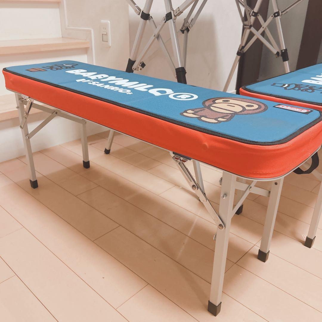 廃盤品 Coleman ベビーマイロ ピクニックベンチセット Sanrio